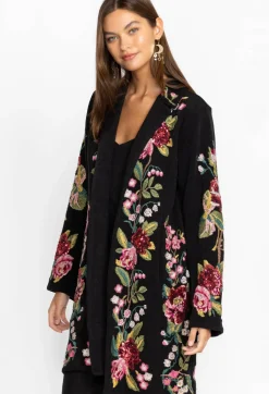 Best Johnny Was Lois Sequin Blazer Black