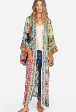 Johnny Was Long Kimono Multi