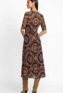 Outlet Johnny Was Loving Is Easy Mesh Midi Dress Multi