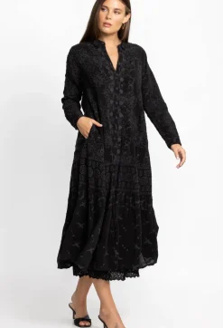 Clearance Johnny Was Martin Flyaway Dress Black