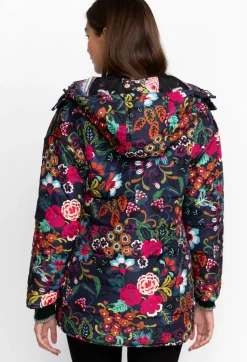 Sale Johnny Was Mauri Puffer Jacket (Reversible) Multi