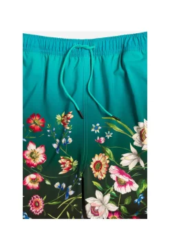 New Johnny Was Mens Swim Trunk Ombre Garden