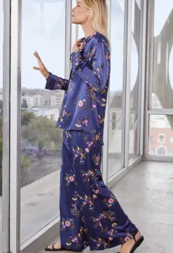 Online Johnny Was Misty Rayon Easy Pant Sapphire Blue