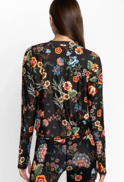 Discount Johnny Was Mock Neck Step Hem Tee Ardell