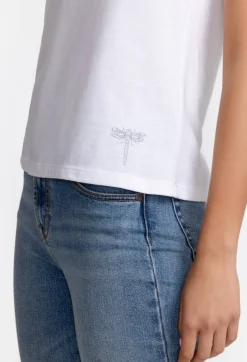 Discount Johnny Was Organic Cotton Essential Tank Bright White