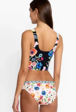 Outlet Johnny Was Palace Tank Bikini Top Evening