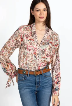 Clearance Johnny Was Rasvana Blouse Jungle Paisley