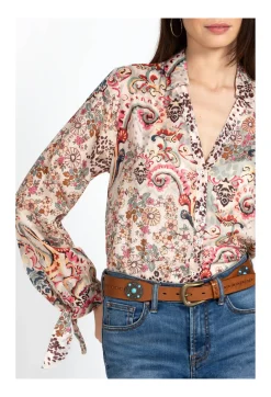 Clearance Johnny Was Rasvana Blouse Jungle Paisley