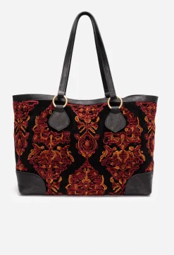 Discount Johnny Was Regina Jaquard Tote Bag Black