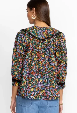 Clearance Johnny Was Risa Poplin Blouse Multi