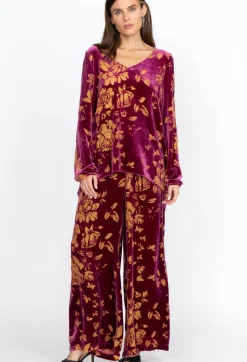 Outlet Johnny Was Rising Moon Easy Pant Saint Lucia