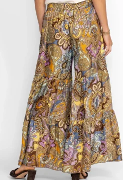 Hot Johnny Was Sandalwood Viola Pant Multi
