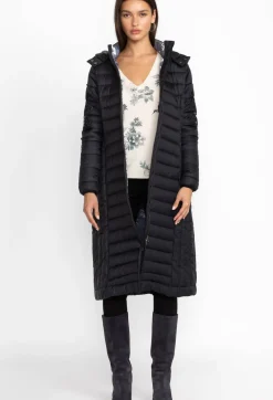 New Johnny Was Sano Ski Puffer Coat Black