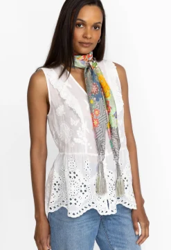 Sale Johnny Was Scarf Lapin