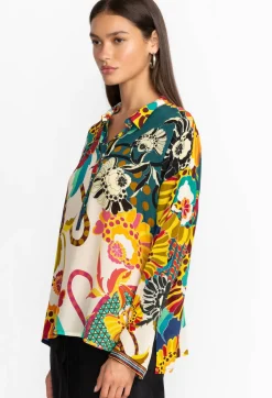 Outlet Johnny Was Seline Blouse Kimbra
