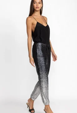 Outlet Johnny Was Sequin Simona Jogger Black
