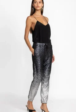 Outlet Johnny Was Sequin Simona Jogger Black