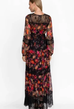 Online Johnny Was Silk Maxi Dress Flora