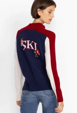 Online Johnny Was Ski Quarter Zip Pullover Navy
