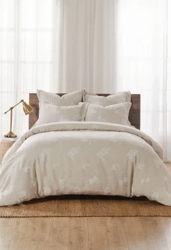 Best Johnny Was Skyler Eyelet Linen Duvet King Sand