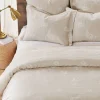 Hot Johnny Was Skyler Eyelet Linen Euro Single Sham Sand