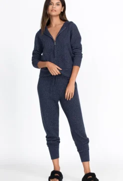 Online Johnny Was Stella Cable Knit Jogger Navy