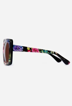 Johnny Was Sutton Sunglasses Printed Dreamer Noir