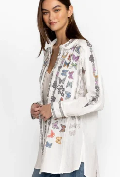 Outlet Johnny Was Talia Tunic Natural