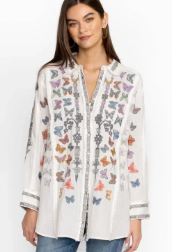 Outlet Johnny Was Talia Tunic Natural