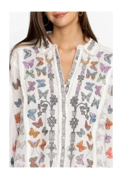 Outlet Johnny Was Talia Tunic Natural