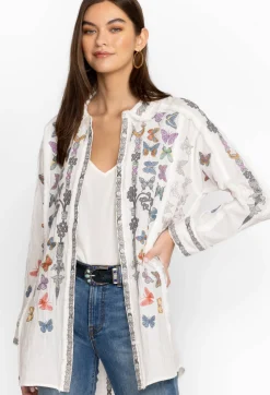 Outlet Johnny Was Talia Tunic Natural