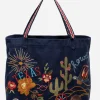 Discount Johnny Was Texas Everyday Tote Navy