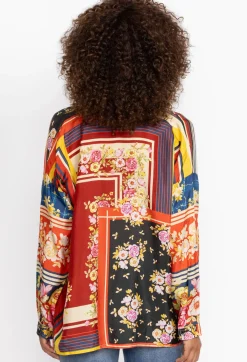 Clearance Johnny Was The Audrey Oversized Blouse Ortega