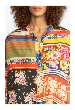 Clearance Johnny Was The Audrey Oversized Blouse Ortega