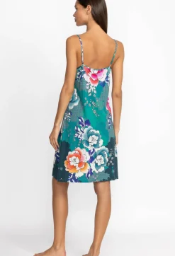 Johnny Was The Brigette Cami Sleep Dress Tura Turquoise