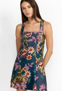 New Johnny Was Twist Back Tennis Dress Delfino