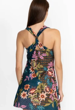 New Johnny Was Twist Back Tennis Dress Delfino