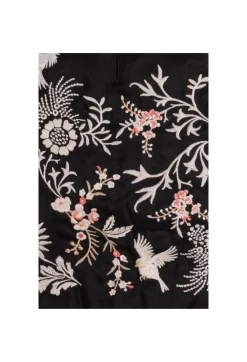 Online Johnny Was Valentina Embroidered Denim Pet Jacket Black