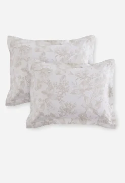 Sale Johnny Was Valentina Standard Shams Pair Sand