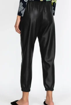 Clearance Johnny Was Vegan Leather Jogger Black