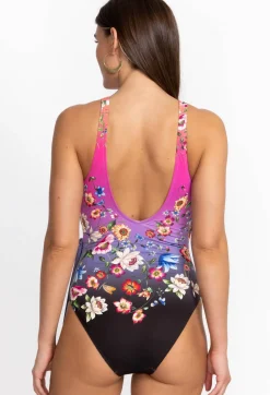 New Johnny Was Wrap One Piece Ombre Garden