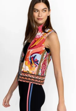 Johnny Was Zip Front Vest Rachel May