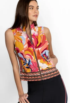 Johnny Was Zip Front Vest Rachel May