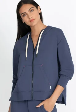 Sale Johnny Was Zip Hoodie Side Slits Outer Space