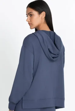 Sale Johnny Was Zip Hoodie Side Slits Outer Space