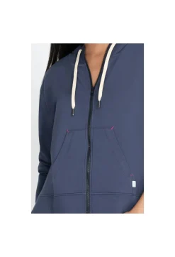 Sale Johnny Was Zip Hoodie Side Slits Outer Space