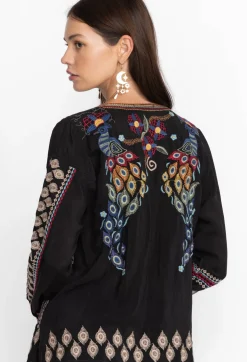 Johnny Was Zodea Blouse-Rio Black