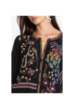Johnny Was Zodea Blouse-Rio Black